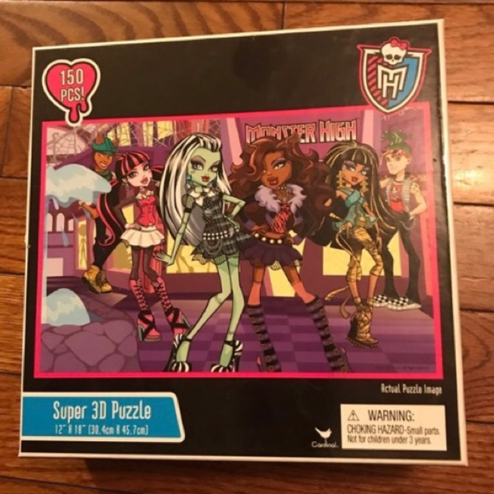 Monster High 3D puzzle new